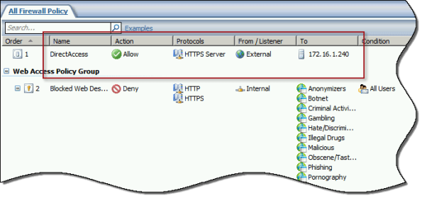 Publish DirectAccess with Forefront TMG 2010